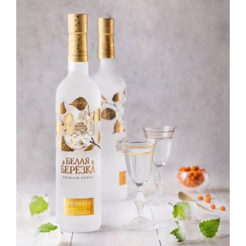Belaya Berezka Gold 0.7L 40% VOL - 1001Drank.nl
